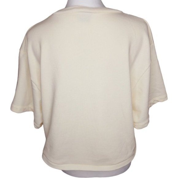 LA‎ Gear Bodywear Vintage Oversized Cropped Sweatshirt - Picture 3 of 8